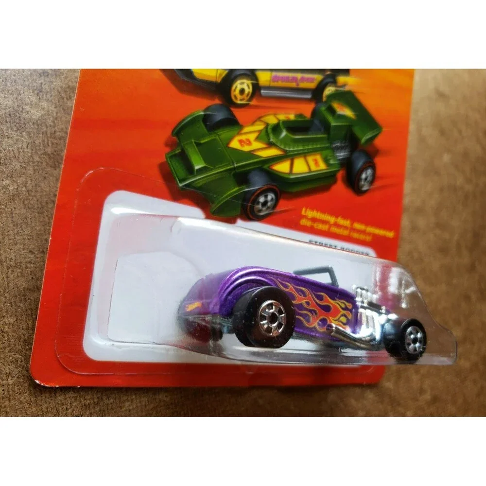 2011 Hot Wheels STREET RODDER FORD Dark Blue THE HOT ONES #W1584 Black Wall 1:64